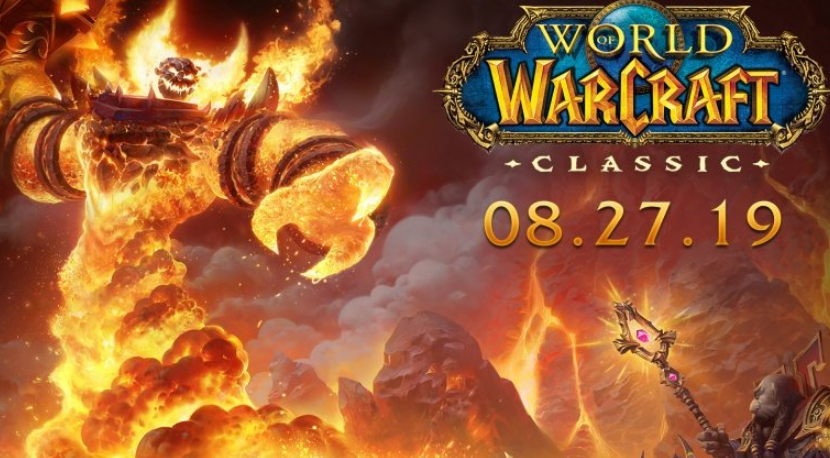 《魔兽世界：经典版》将在8月27日上线，魔兽玩家可免费登入